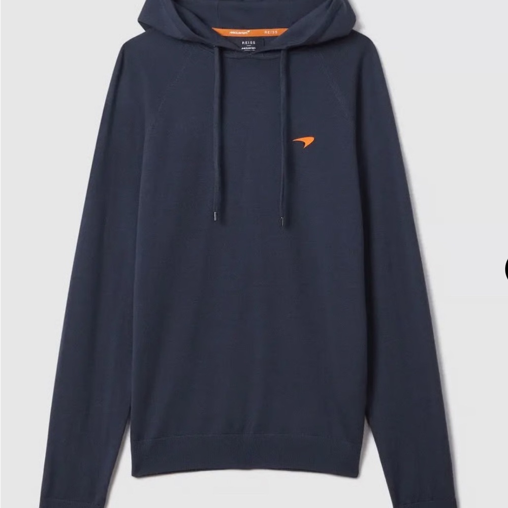 Reiss x McLaren Navy Sweater Hoodie
